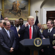 President Donald Trump makes an announcement regarding the ‘First Step Act’, prison reform bill, in the Roosevelt Room at the White House on November 14, 2018 in Washington, DC. (Photo by Mark Wilson/Getty Images)